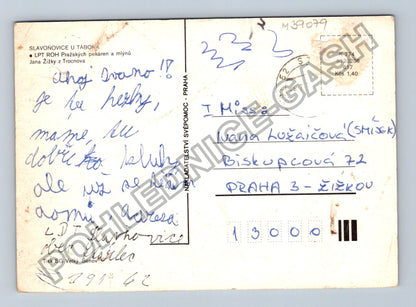 Pohlednice Slavoňovice u Tábora LPT ROH Jana Žižky (M39079)