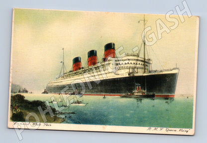Pohlednice R.M.S. Queen Mary – Cunard (M3910)