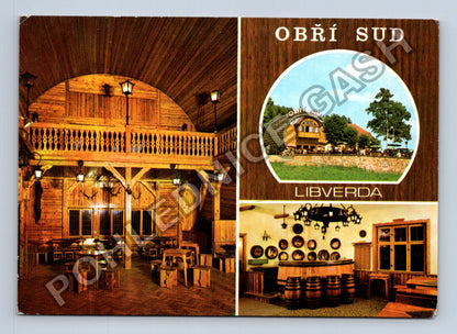 Pohlednice Jizerské hory Obří sud u Lázní Libverdy (M39108)