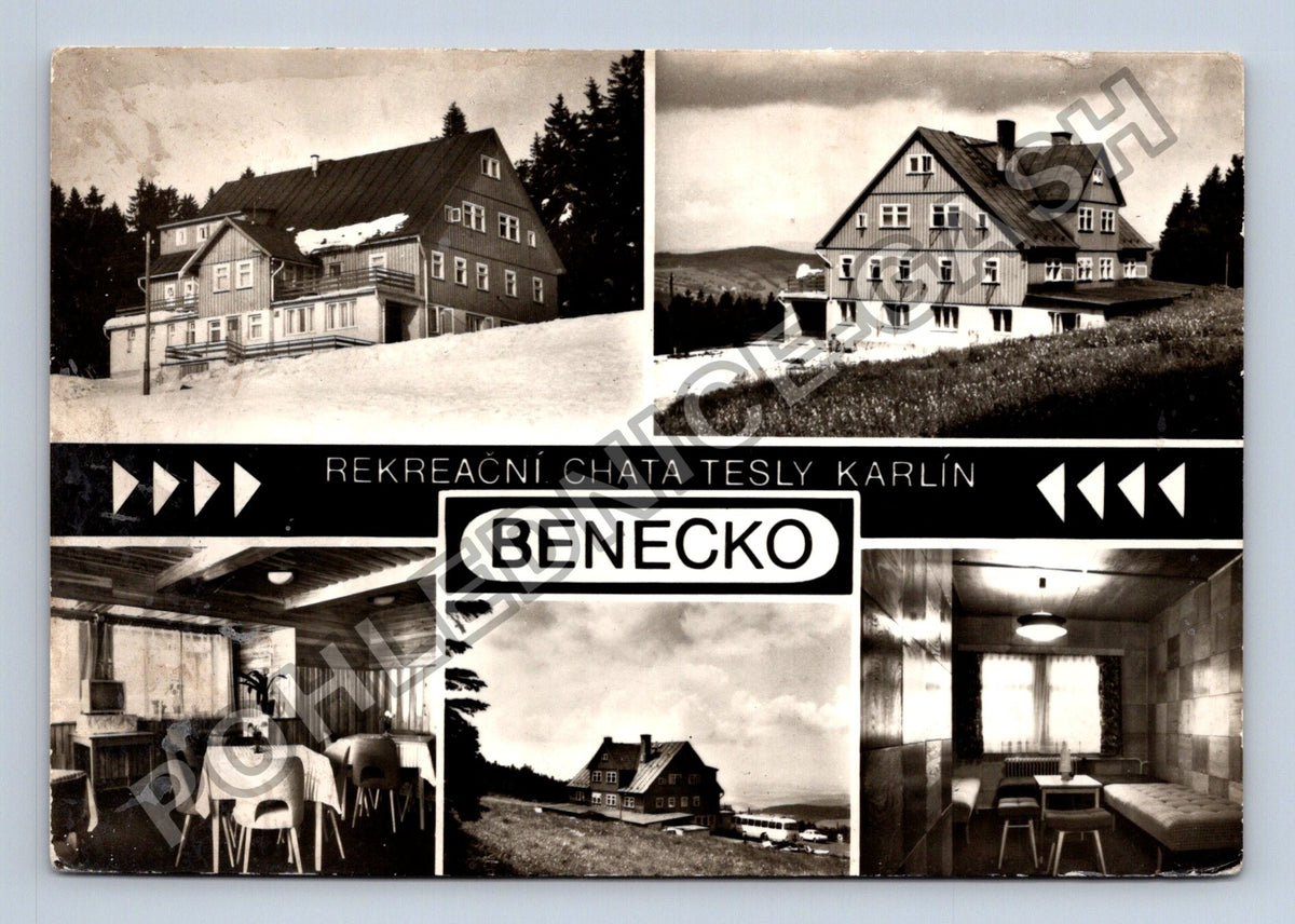 Pohlednice Benecko Rekreační chata Tesly Karlín (M39116)