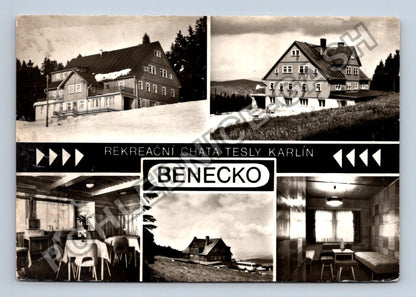 Pohlednice Benecko Rekreační chata Tesly Karlín (M39116)