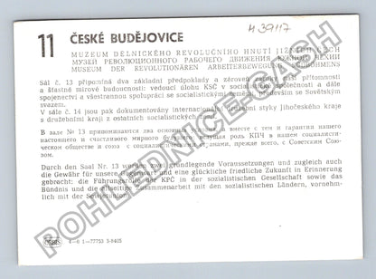 Pohlednice České Budějovice Muzeum dělnického revolučního (M39117)