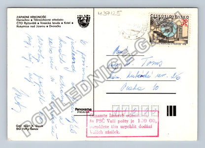 Pohlednice Krkonoše Harrachov Rokytnice n Jiz koláž (M39125)