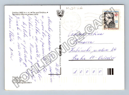 Pohlednice Krkonoše Špindlerův Mlýn Janské Lázně (M39126)