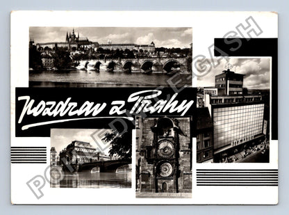Pohlednice Praha Hradčany Karlův most Staroměstský orloj (M39130)