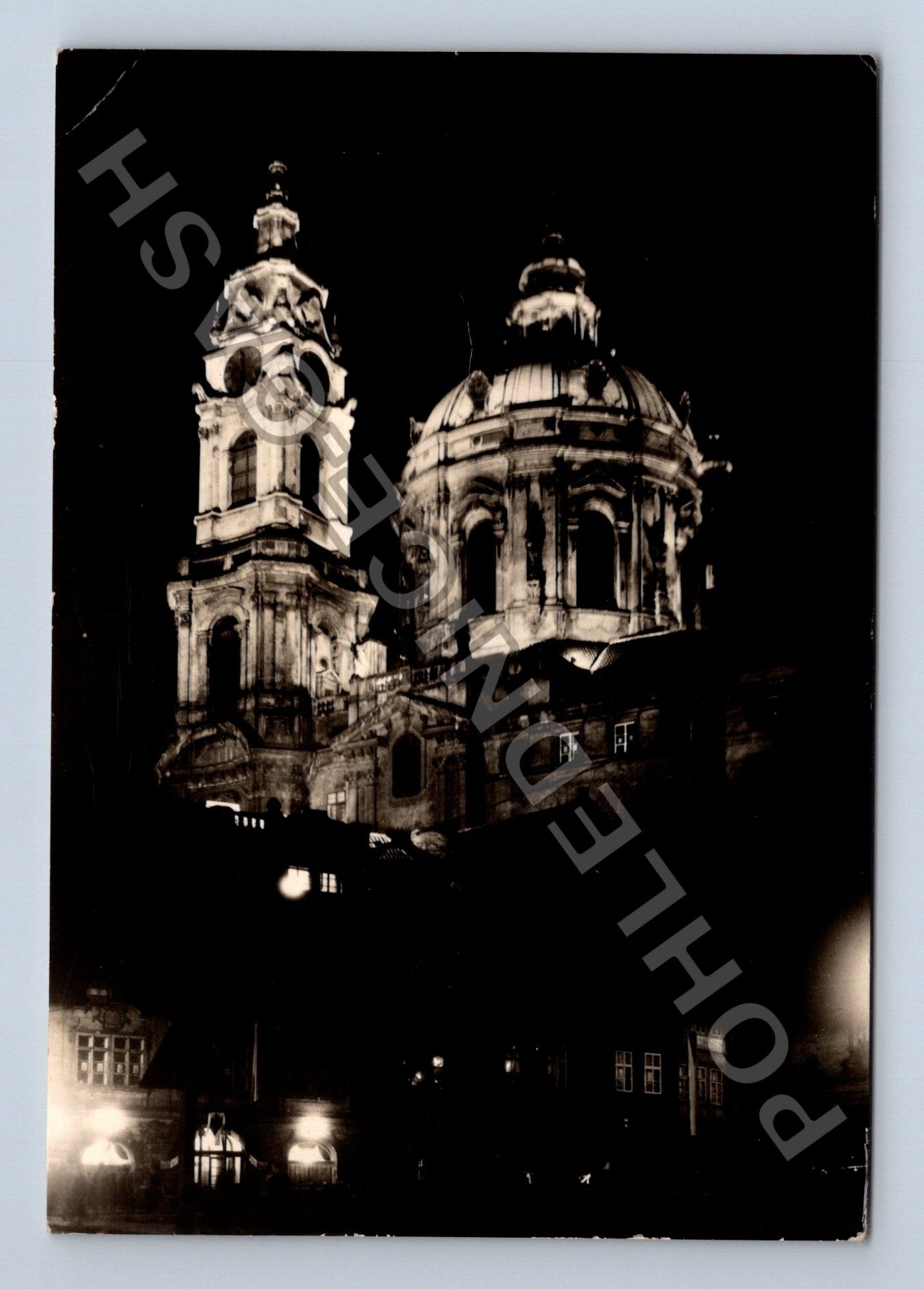 Pohlednice Praha Chrám sv Mikuláše na Malé Straně 1960 (M39136)