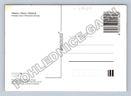 Pohlednice Pražský hrad z Vrtbovské zahrady (M39139)