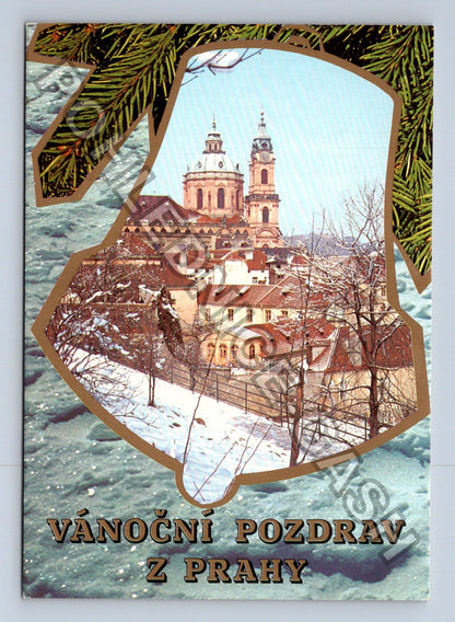 Pohlednice Vánoční pozdrav z Prahy (M39143)