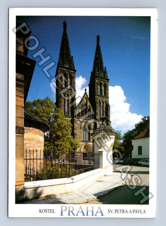 Pohlednice Praha kostel sv Petra a Pavla (M39151)