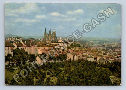 Pohlednice Praha Hrad s katedrálou sv Víta 1960 (M39153)