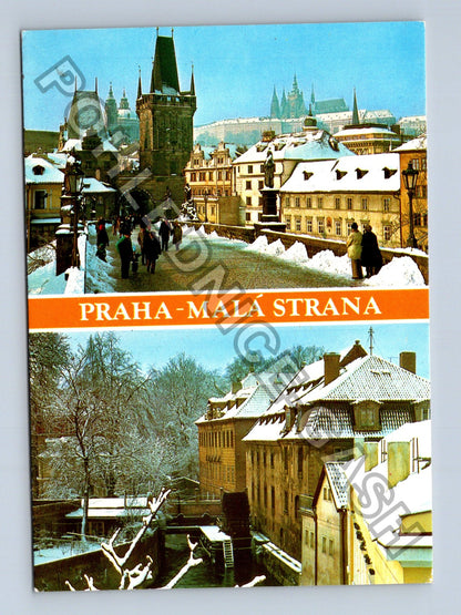 Pohlednice Praha Malá Strana Pražský hrad Karlův most (M39158)