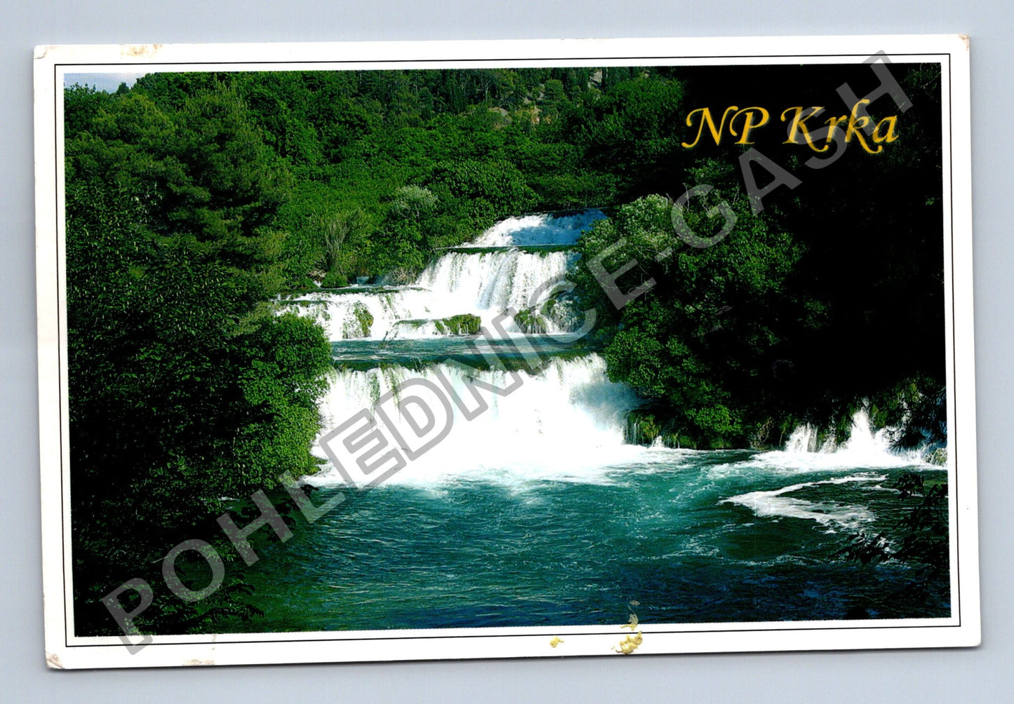 Pohlednice Chorvatsko NP Krka vodopády (M39163)