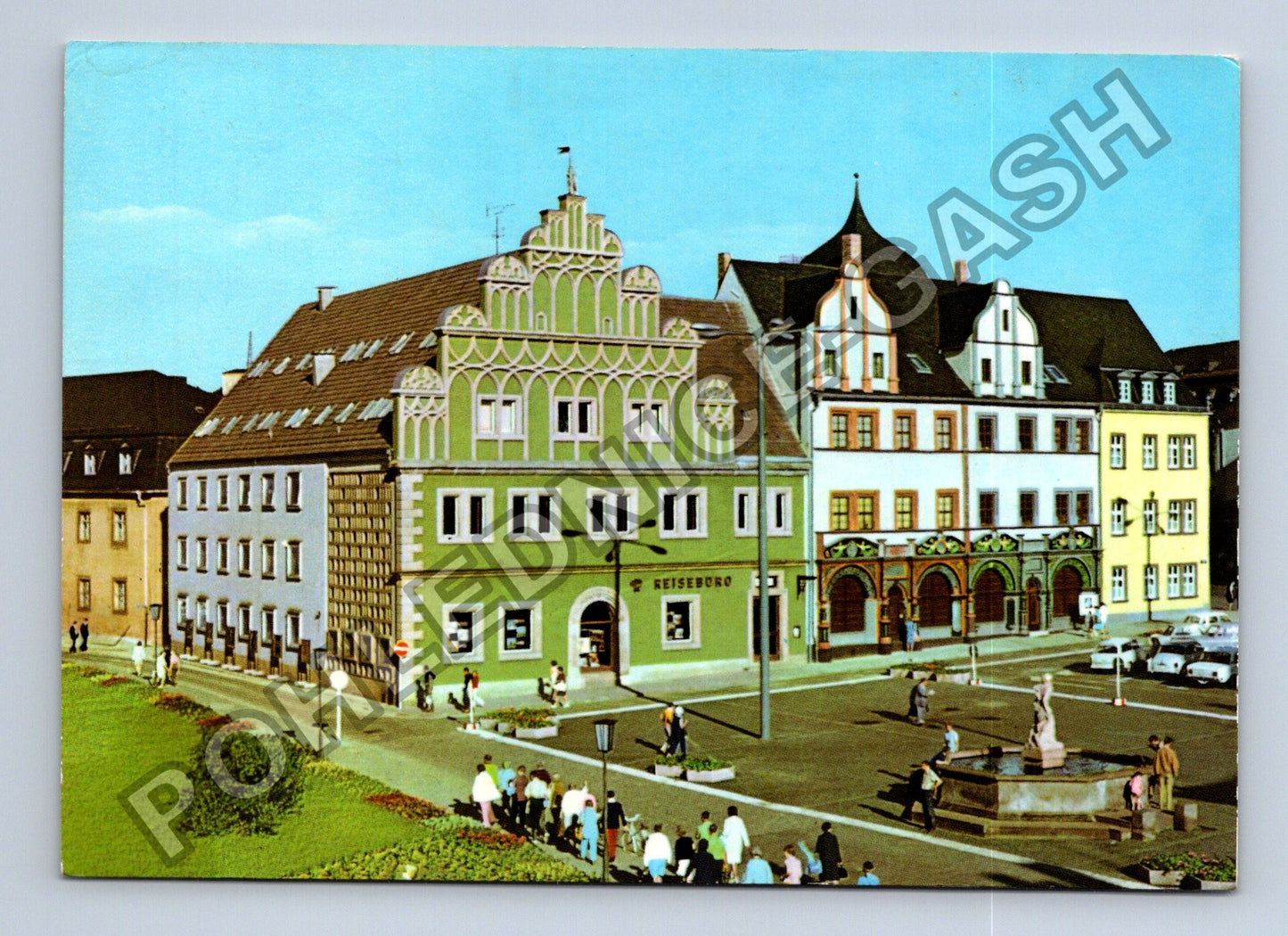 Pohlednice Německo Weimar Stadthaus a Lucas-Cranach-Haus (M39167)