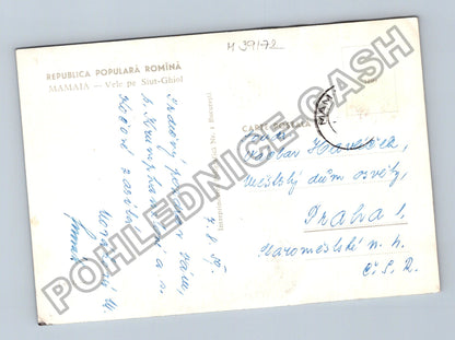Pohlednice Rumunsko Mamaia Vele pe Siut-Ghiol lodě (M39172)