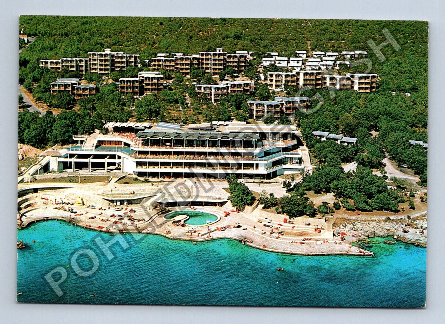 Pohlednice Chorvatsko Novi Vinodolski Hotel Zagori 1975 (M39187)