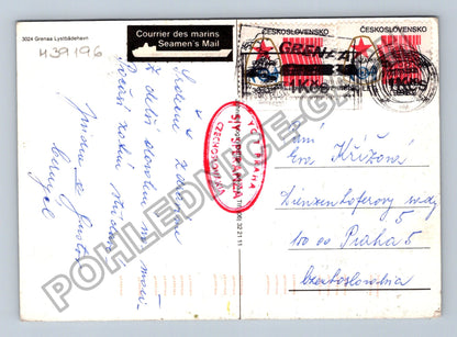 Pohlednice Grenaa Lystbådehavn Dánsko (M39196)