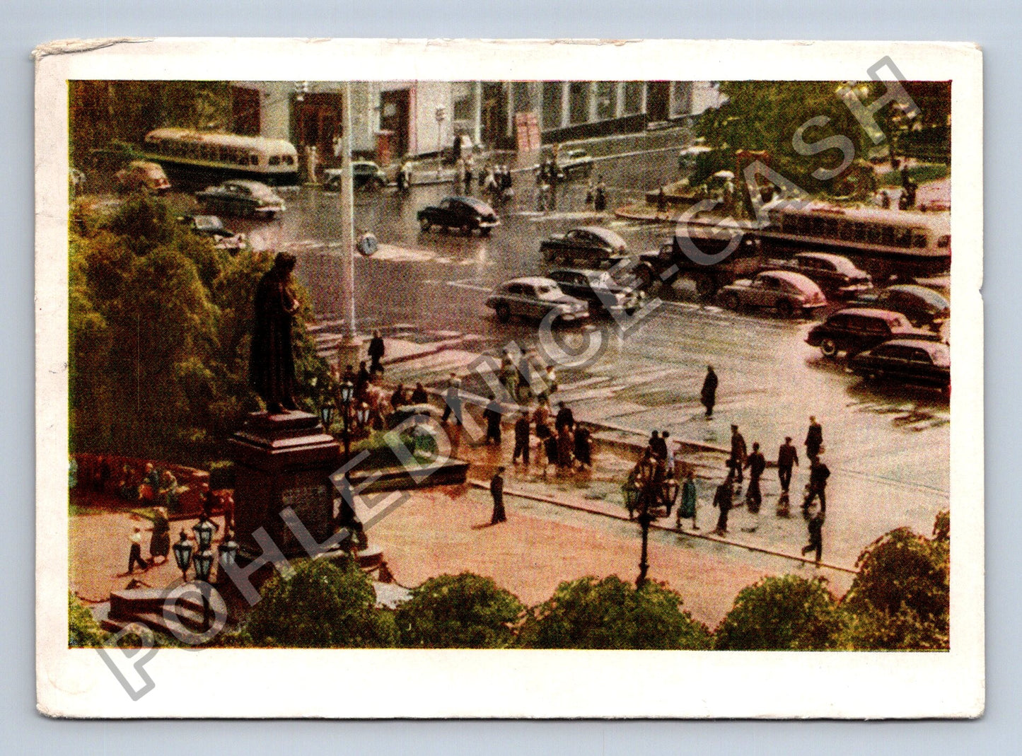 Pohlednice Rusko Moskva Puškinovo náměstí 1959 (M39202)