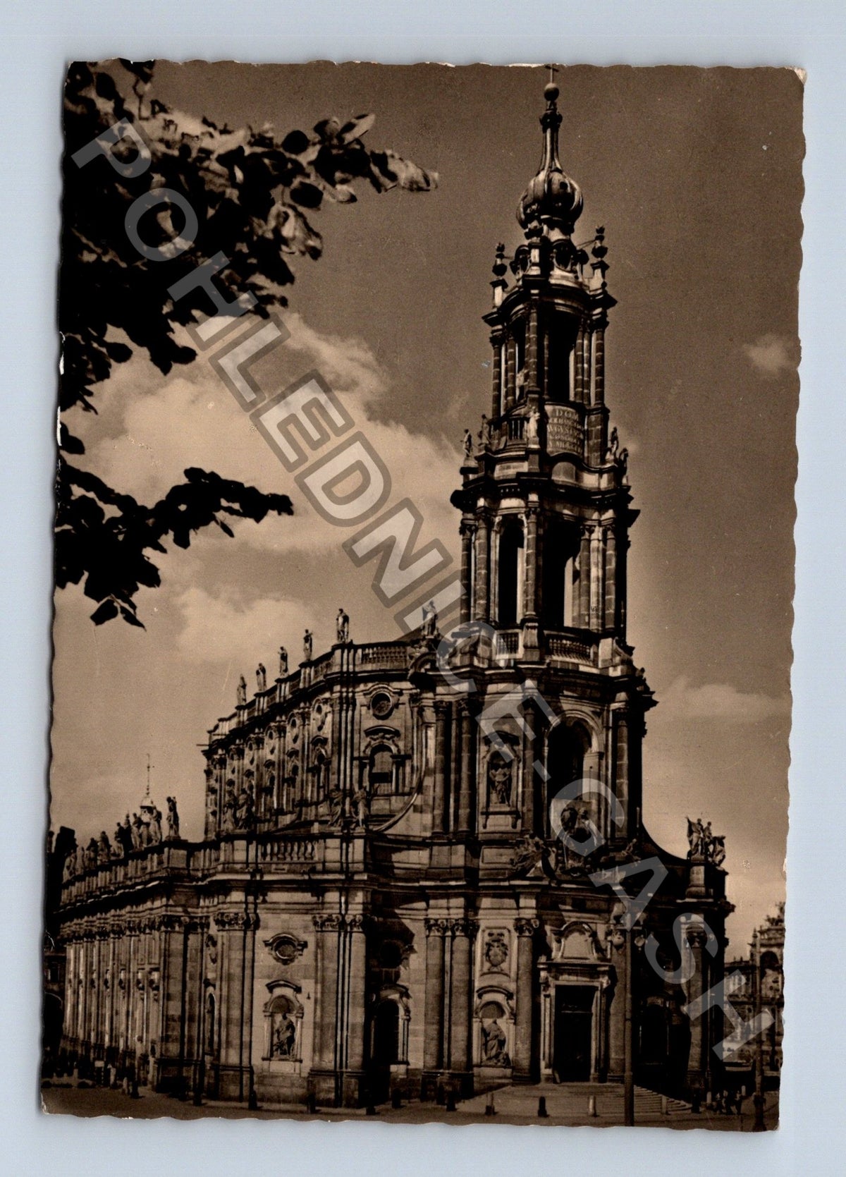 Pohlednice Německo Drážďany Hofkirche 1960 (M39212)