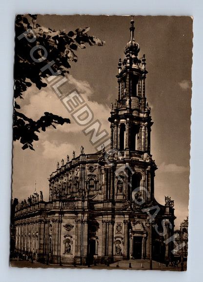 Pohlednice Německo Drážďany Hofkirche 1960 (M39212)