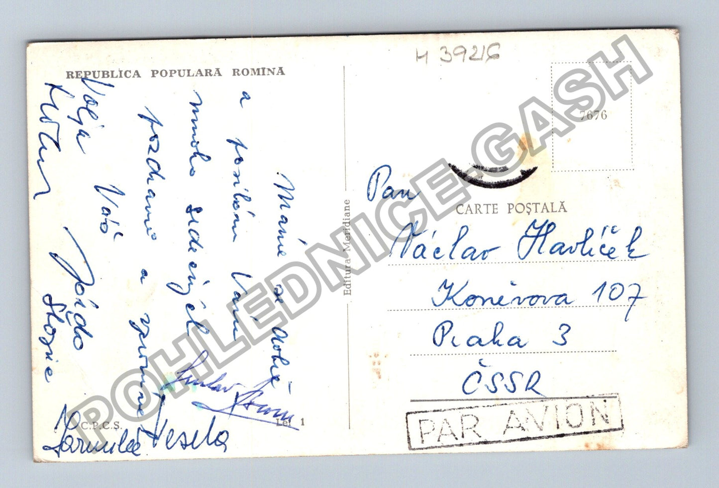 Pohlednice Rumunsko Ploiești Vede din Ploiești (M39216)