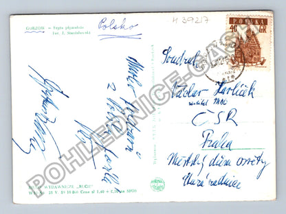 Pohlednice Polsko Gorzów Kryta pływalnia (M39217)