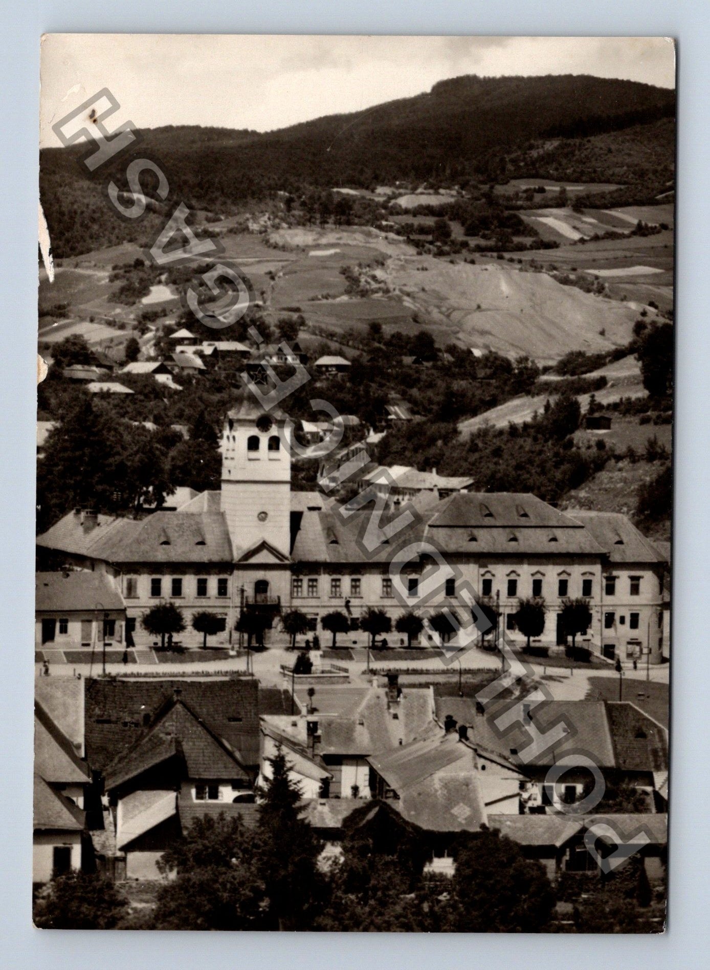 Pohlednice Gelnica celkový pohled (M39218)
