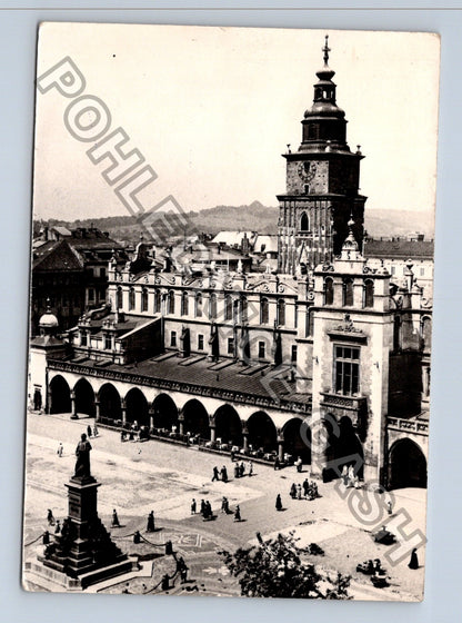 Pohlednice Kraków Sukiennice a věž radniční (M39230)