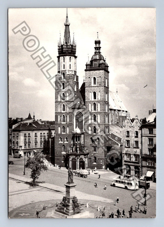 Pohlednice Polsko Krakow Kościół Mariacki (M39239)