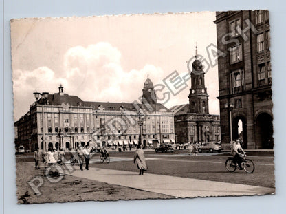 Pohlednice Německo Drážďany Altmarkt Kreuzkirche Rathaussturm (M39248)