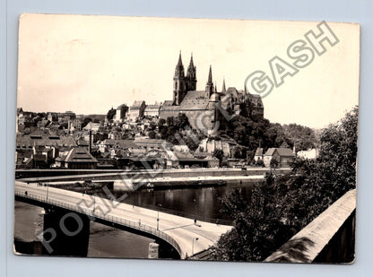 Pohlednice Meißen Blick auf die Albrechtsburg 1930 (M39251)