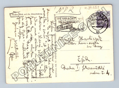 Pohlednice Meißen Blick auf die Albrechtsburg 1930 (M39251)