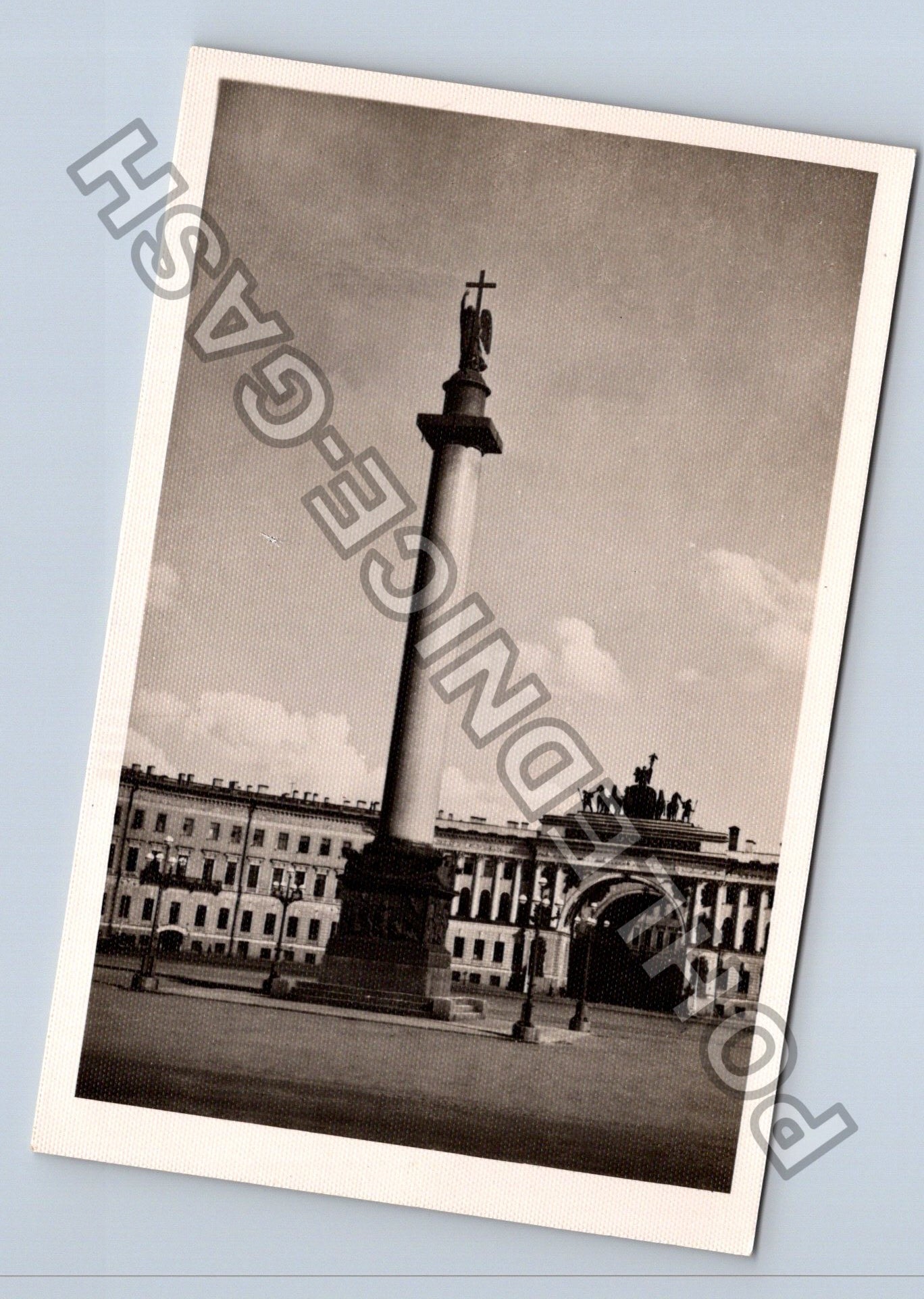 Pohlednice Rusko Leningrad Alexandrova kolona a oblouk (M39253)