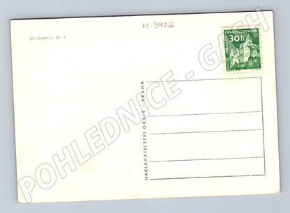 Pohlednice vrtulník Mi-4 D-50 – Orbis (M3926)