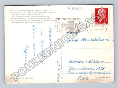 Pohlednice Německo Berlín Hauptstad der DDR (M39264)