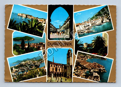 Pohlednice Chorvatsko Dubrovnik koláž motivů (M39269)