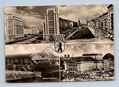 Pohlednice Německo Berlín Strausberger Platz Stalin Allee (M39274)