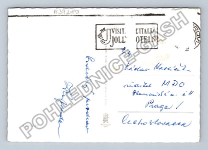 Pohlednice Itálie Řím koláž antických soch a památek (M39280)