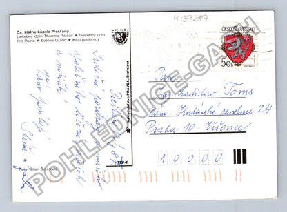 Pohlednice Piešťany lázně koláž motivů (M39287)