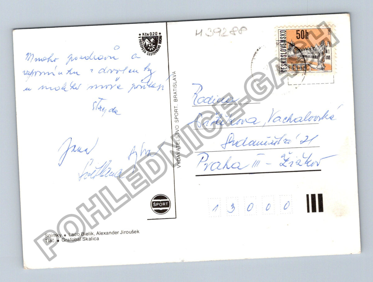 Pohlednice Slovensko Lodenica Zemplínská Šírava loď (M39288)