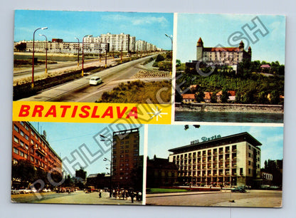 Pohlednice Slovensko Bratislava hrad Hotel Devin (M39289)