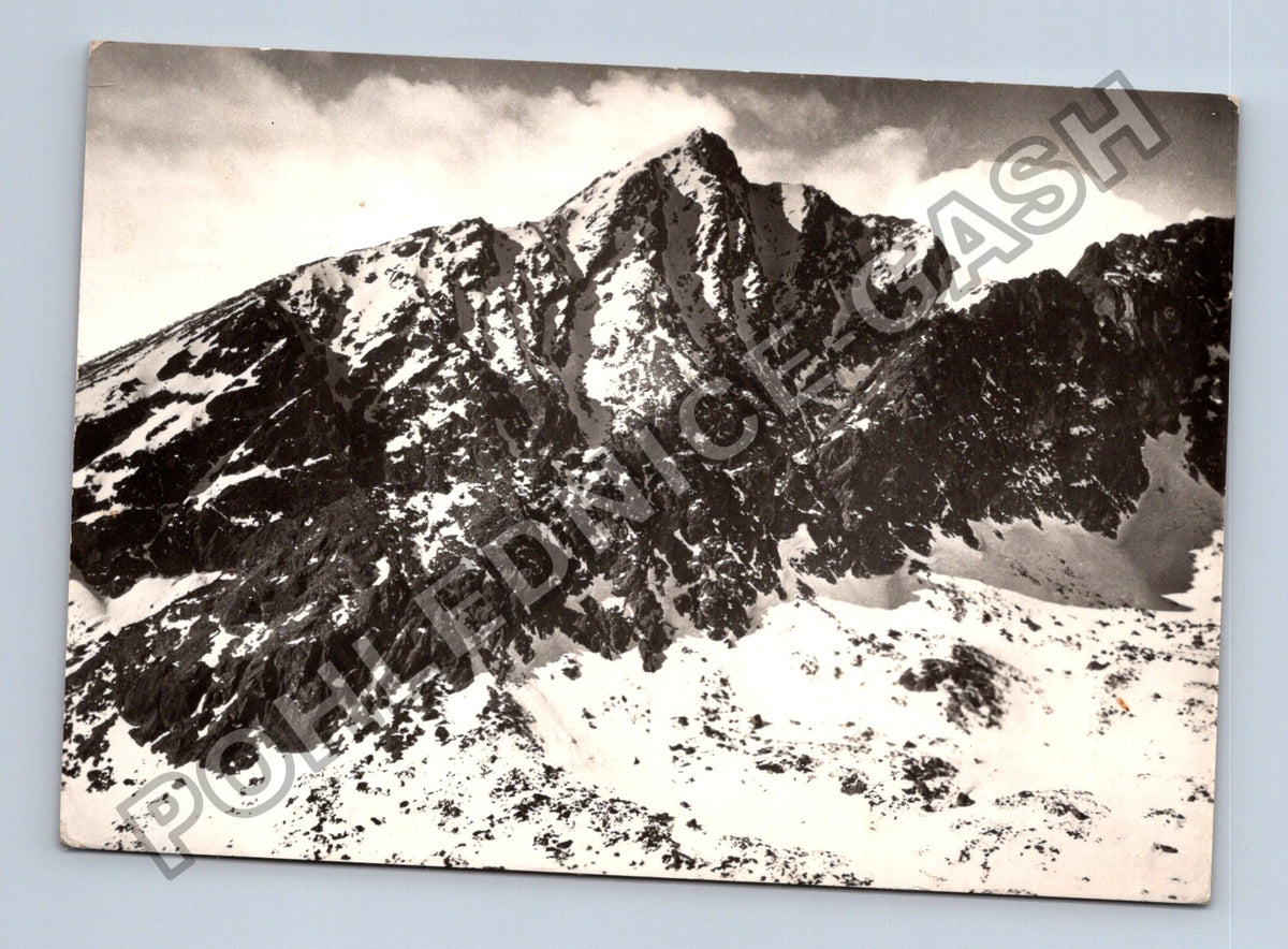 Pohlednice Slovensko Tatranský národný park Kriváň 1965 (M39315)