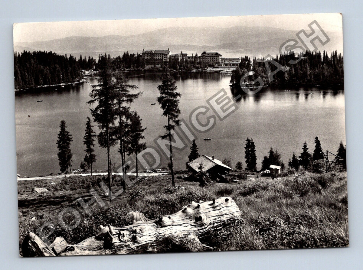 Pohlednice Slovensko Vysoké Tatry Štrbské Pleso Hviezdoslav (M39317)