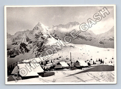 Pohlednice Polsko Tatry Hala Gąsienicowa v zimě (M39327)