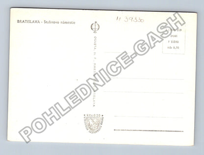 Pohlednice Bratislava Stalinovo námestie (M39330)