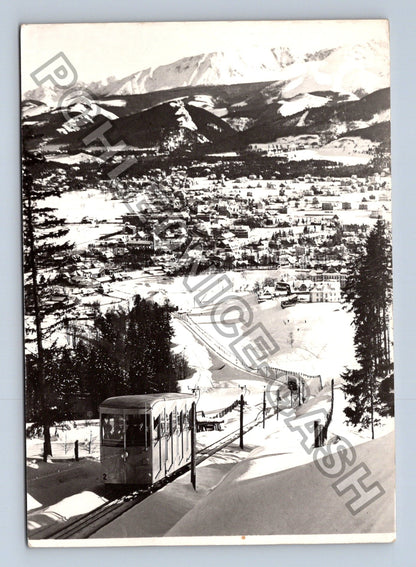 Pohlednice Polsko Zakopane kolej Gubalówka s výhledem (M39333)