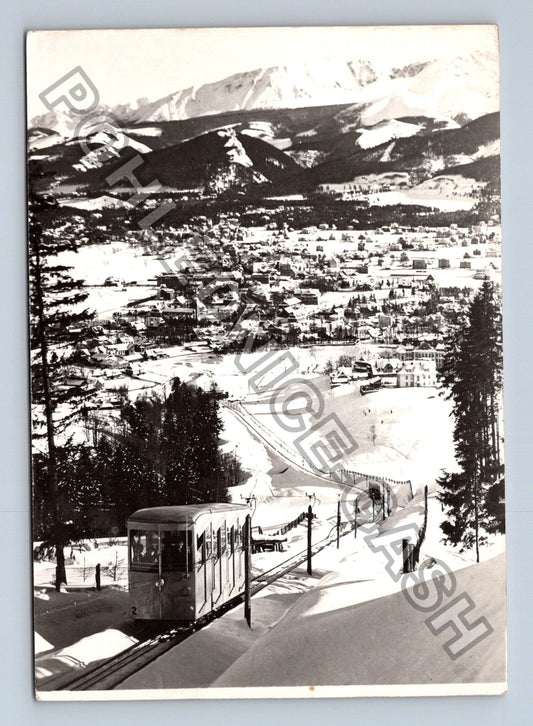 Pohlednice Polsko Zakopane kolej Gubalówka s výhledem (M39333)