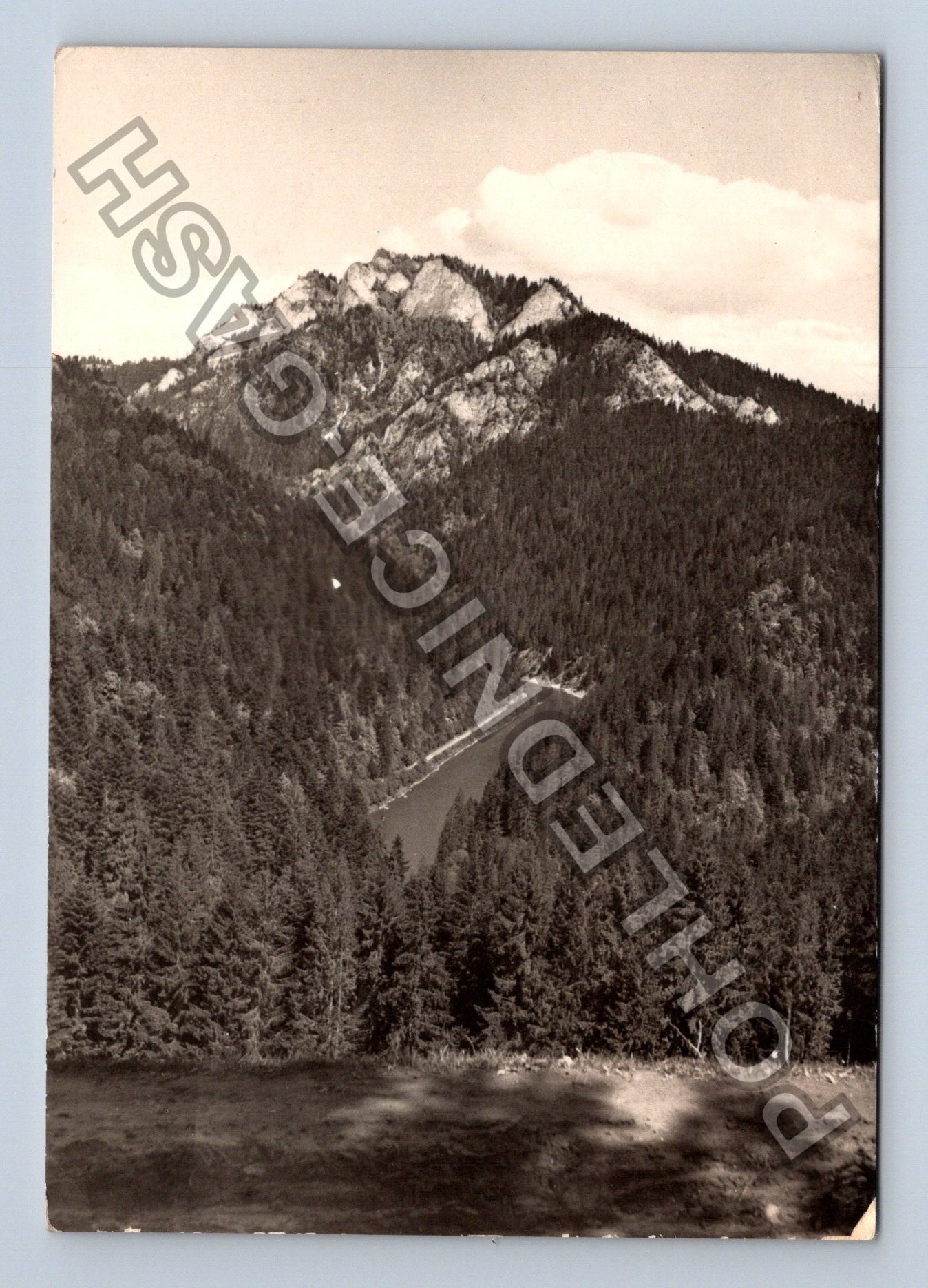 Pohlednice Pieniny Dunajec 1962 (M39335)