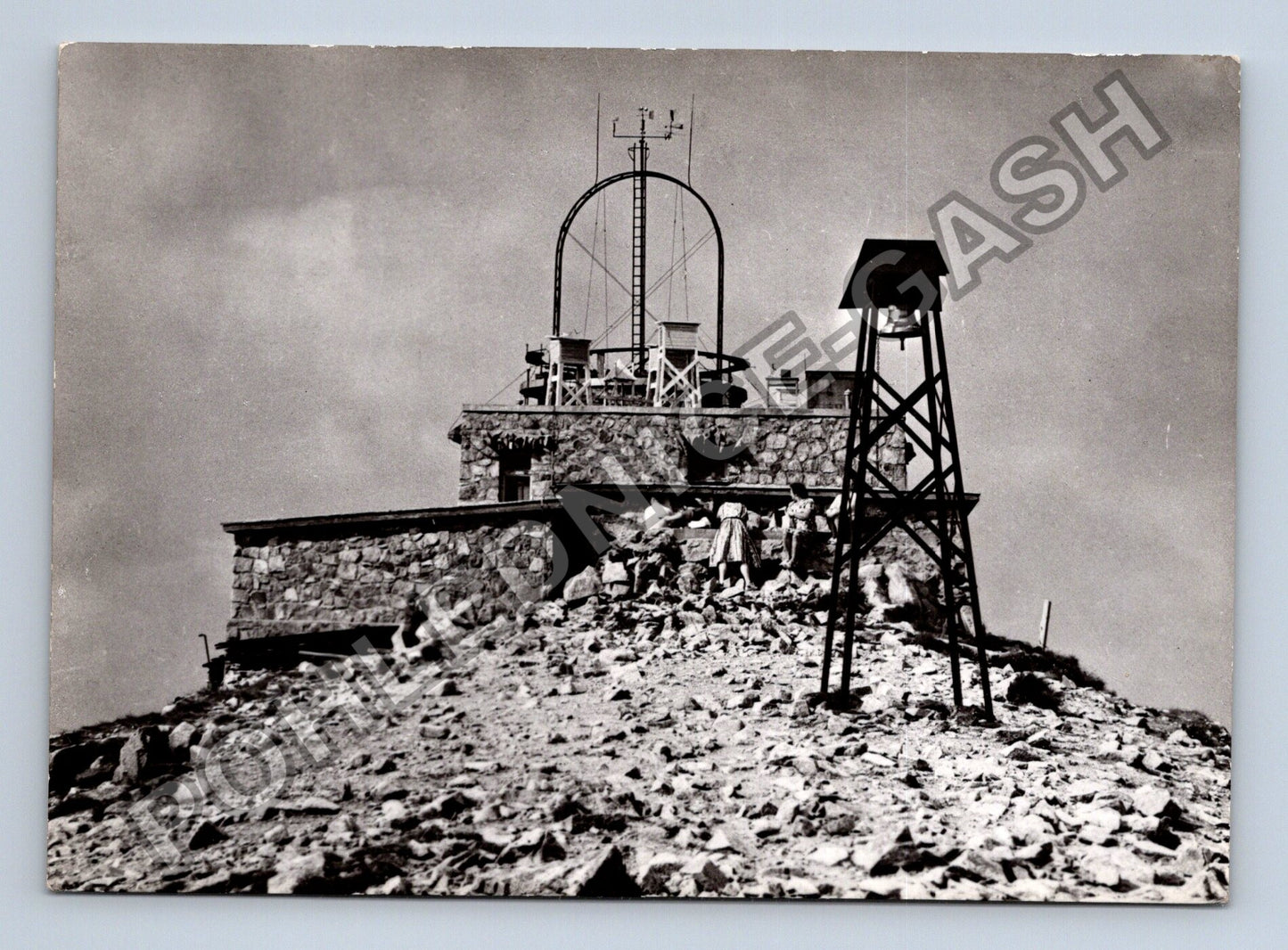 Pohlednice Polsko Tatry Kasprowy Wierch observatorium 1958 (M39339)
