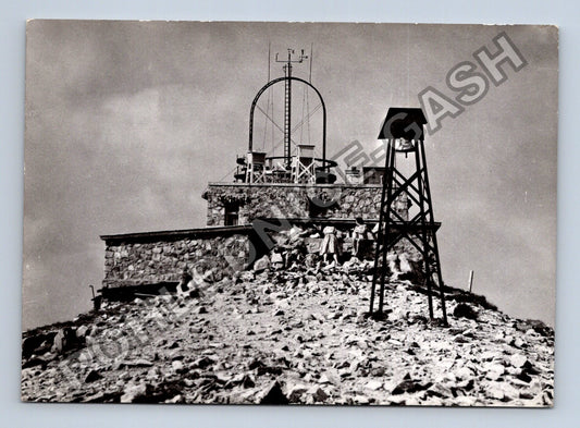 Pohlednice Polsko Tatry Kasprowy Wierch observatorium 1958 (M39339)