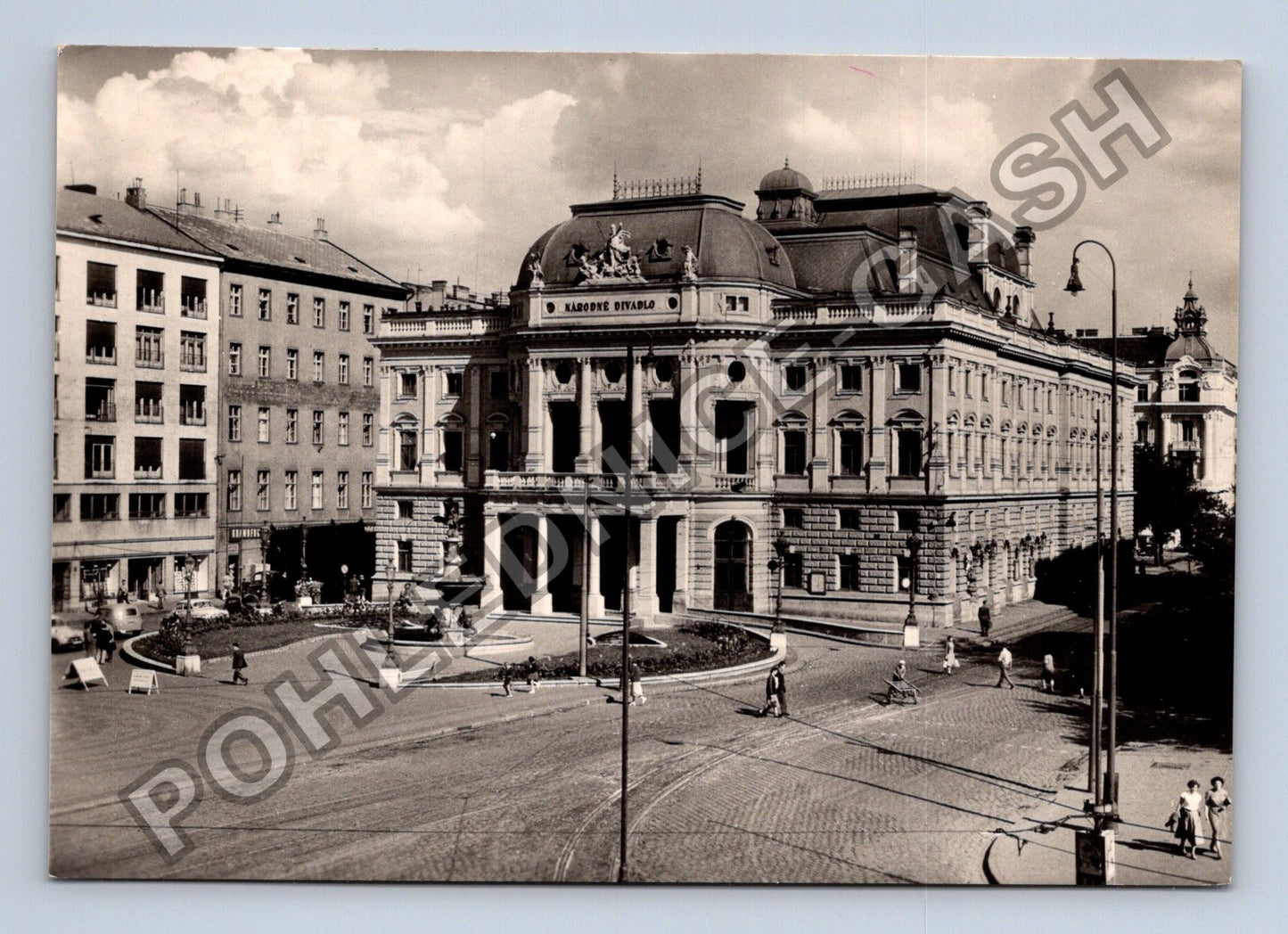 Pohlednice Slovensko Bratislava Národné divadlo (M39345)